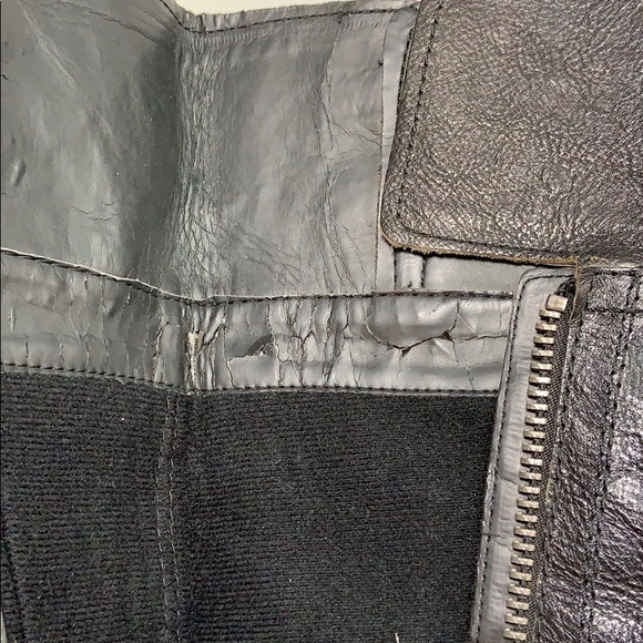 Franco Sarto Patina Leather zipper knee high boots - Picture 7 of 8